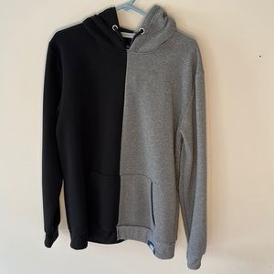 Pacific Blue color block hoodie. Excellent used condition. Size Large.